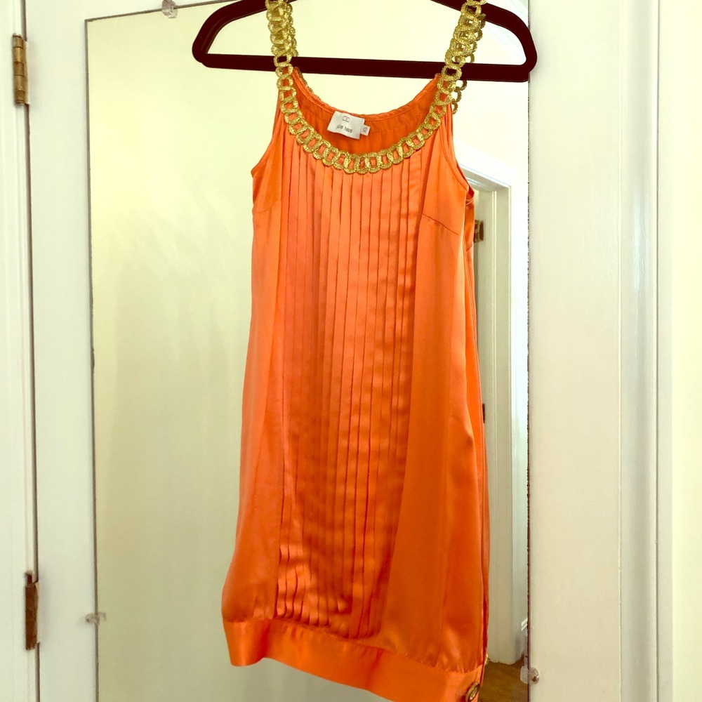 Silk short dress